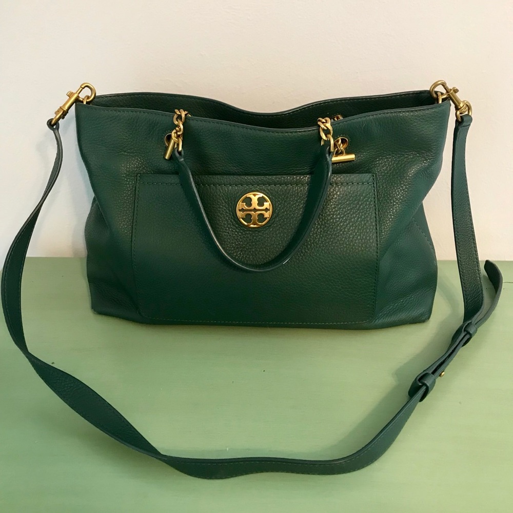 Tory Burch cross body messenger bag